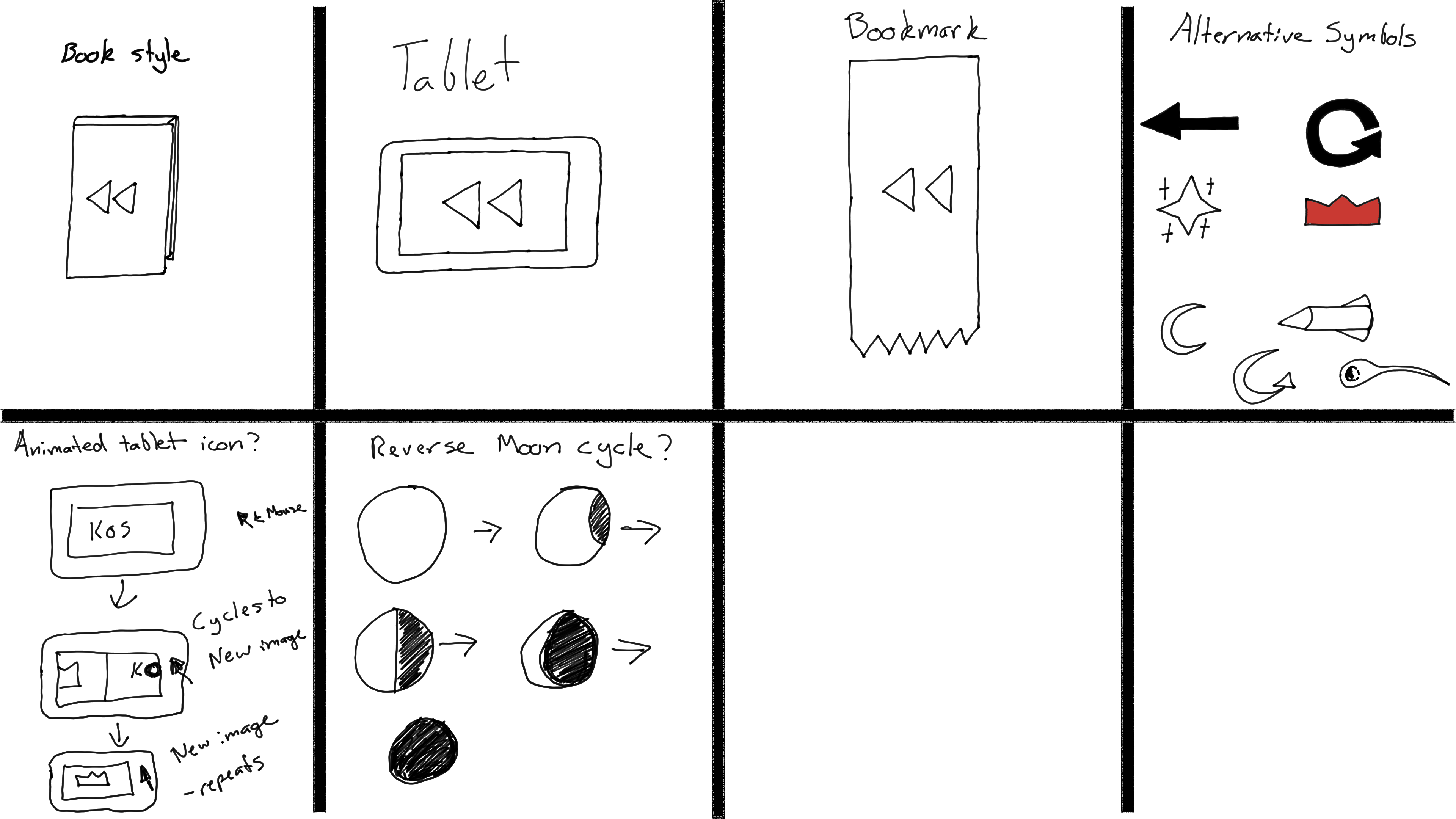 History Icon Concepts